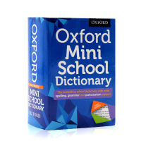 Mini portable Oxford English primary school senior Dictionary English Original Reference Book Oxford Mini School Dictionary Pocket Book Design