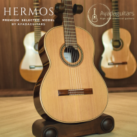 Ayada Guitars Model ‘HERMOS’ กีตาร์คลาสสิก/กีตาร์โปร่ง custom made (Cedar/Indian) แถมตะไบคริสตัล และผ้าเช็ดกีตาร์หนังเนื้อนิ่ม