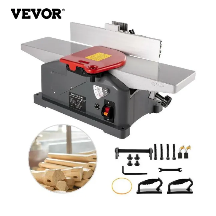 VEVOR Tabletop Jointers Woodworking 6 / 8 Inch Benchtop Planing Jointer