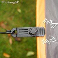 Reusable Tarp Clips Awning Clamp Outdoor tent canopy tent awning windproof fixed buckle plastic clip buckle wind rope buckl