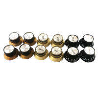 4 pcs Volume Tone แบบพกพาอุปกรณ์เครื่องมือโรตารี่ควบคุมความเร็วปฏิบัติ Musical Electric Mini Guitar Knobs