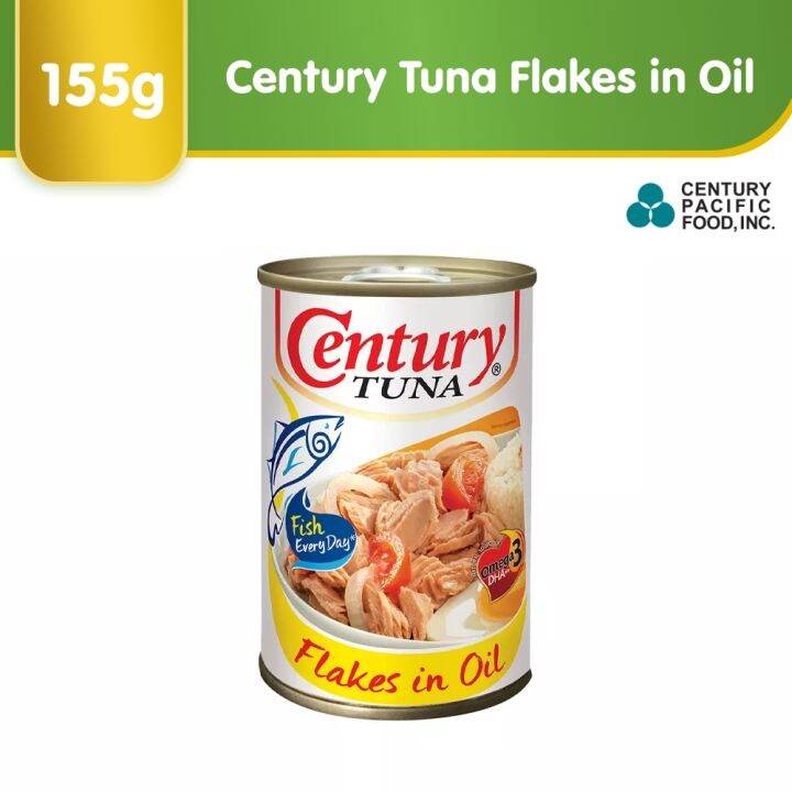 Century Tuna Flakes in Oil 155g Lazada PH