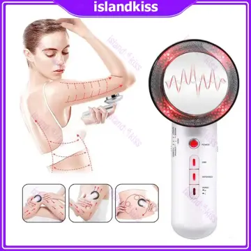 3 In 1 Face Lift Massager - Ems Infrared Ultrasonic Body Massager - Body  Slimming Fat Burner - Cavitation Face Beauty Machine