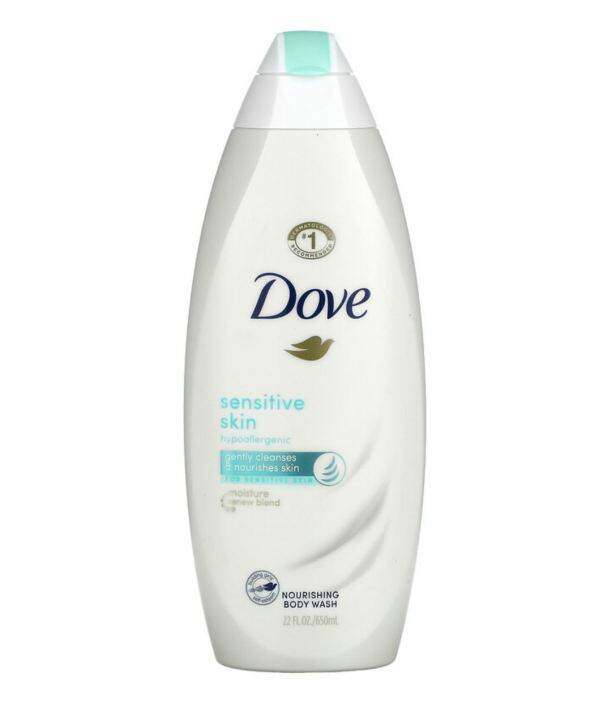 Dove, Sensitive Skin Body Wash, 650ml Lazada