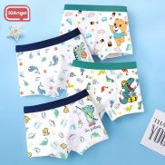 IQANGEL Boys Đồ Lót 100% Tinh Khiết Bông Boxer Một Trẻ Em, Trẻ Em