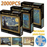 New puzzle 2000 pieces Famous Painting of World puzzles 2000 Kids DIY Jigsaw Puzzle Creativity Imagine Educational Toys