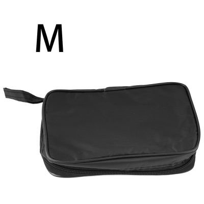 กระเป๋ามัลติมิเตอร์กันน้ำสีดำอะไหล่อุปกรณ์ถุงผ้ากระเป๋าเครื่องมือ