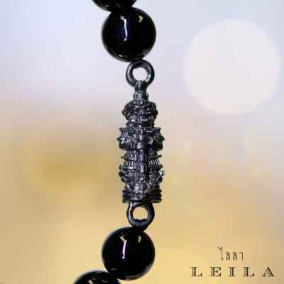 Leila Amulets ท้าวเวสสุวรรณ รุ่นเรียกทรัพย์ วัดหงส์รัตนาราม (พร้อมกำไลหินฟรีตามรูป)