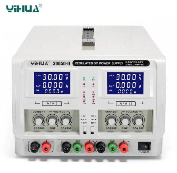 YIHUA 3005DII Dc Power Supply DualChannel 30V 5A x 2 ลดล้างสต๊อกครับ