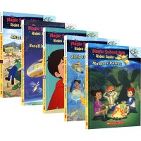 The magic school bus rides again series Magic School Bus Volume 5 primary school students bridge chapters Book Popular Science Story Book English extracurricular reading 6-8 years old English original imported