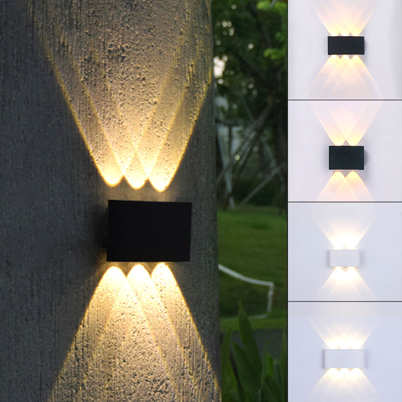 Led Indoor Wall Lamps Outdoor Modern Wall Lamp Aluminum Bathroom Light For Stair 