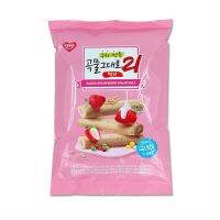 ?สินค้าขายดี?  ขนมเกาหลธัญพืชสอดไส้ สตอส์เบอร์รี่곡물그대로21(딸기) CRISPY ROLL STRAWBEERY 150G.นำเข้าจากเกาหลี