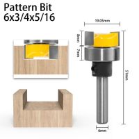 Milling Cutter Pattern Bit Flush Trim Bit Straight Bit With Bearing Hinge Mortising Router Bit Wood Trimmer Cutter Lt097