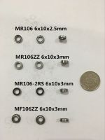 【CW】◑  10pcs MR106-2RS MR106ZZ L-1060 676ZZ MF106ZZ 6x10x3mm MR106 Flange