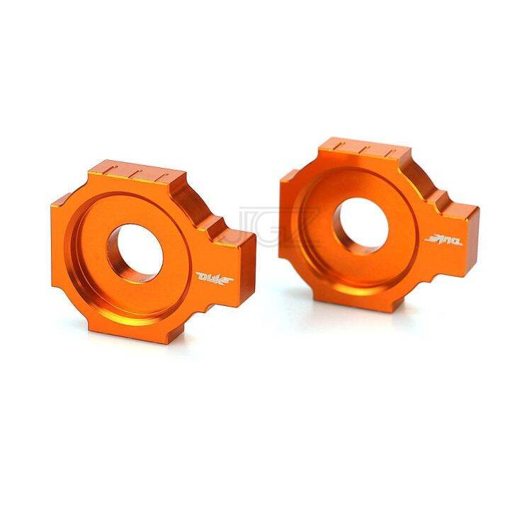 บล็อกปรับโซ่อลูมิเนียม-cnc-สําหรับรถจักรยานยนต์-ktm-duke-390-125-200-rc200-rc250