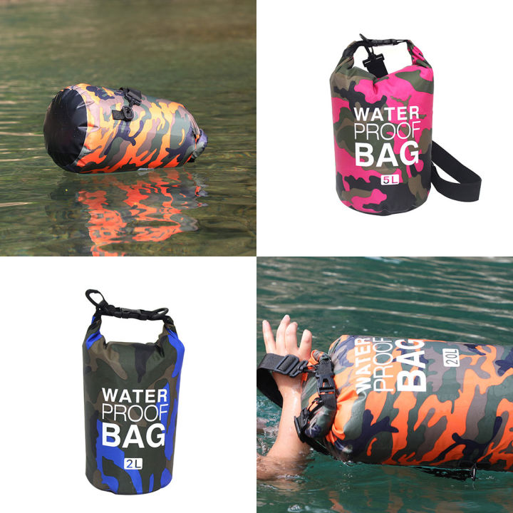 30l-waterproof-swimming-bag-dry-sack-camouflage-colors-fishing-boating-kayaking-storage-drifting-rafting-bag-2l-5l-10l-15l-20l