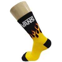 Oldschool skate Socks Fire motif