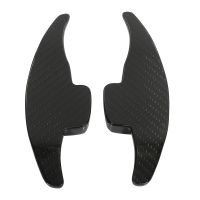 Carbon Fiber Steering Wheel Paddle Shifter Cover Sticker Trim for Ford Kuga Focus EcoSport Escape Accessories