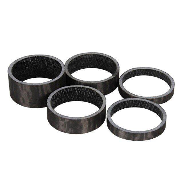 Gub Tc004 5pcs Carbon Bicycle Spacer Set Carbon Spacers Headset Stem Spacer 1/8" Ud Carbon Road