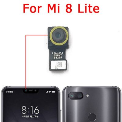 ด้านหน้าและด้านหลังกล้องด้านหลังสำหรับ Xiaomi Mi 8 Mi8 Se Lite 8se หลักหันหน้าไปทางกล้องโมดูล F LEX เคเบิ้ลเปลี่ยนอะไหล่