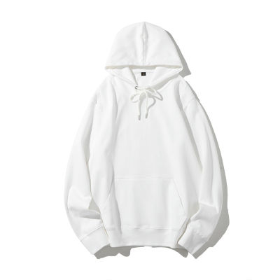 [COD] Yiwu D คลังสินค้า 280 กรัมสุขภาพผ้าเสื้อสวมหัวคลุมด้วยผ้าเสื้อยืดผู้ชาย ArriveGuide สีทึบ hoodie พิมพ์