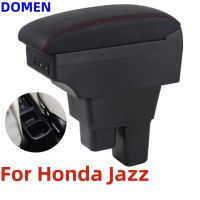 Centre Console Storage Box Armrest For Honda Fit Jazz 2008-2013 Arm Rest 2009 2010 2011 2012 Pipe Fittings Accessories