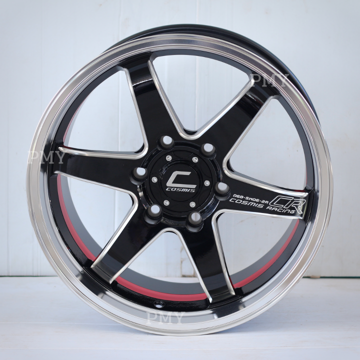 ล้อแม็กขอบ-18x9-0-6รูx139-7-et35-ยี่ห้อ-cosmis-รุ่น-dgb-sm06-2r-ya9912-ราคา1คู่-งานใหม่แท้-100-พิเศษสุดเหลือเพียง-2-คู่-เท่านั้น-หมดแล้วหมดเลย