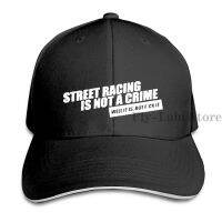 Street Racing Not Is Not A Crime Jdm Japanese Baseball Cap Men Women Trucker Hats Fashion Adjustable Cap