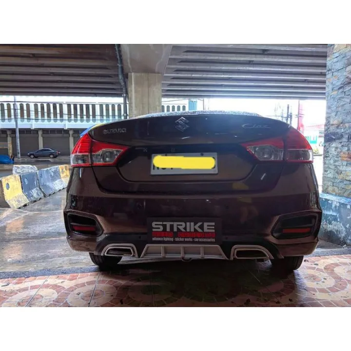 Suzuki Ciaz Rear Bumper Diffuser Bodykit Lazada PH