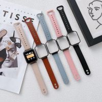 Casing Gelang Logam untuk Xiaomi Mi Watch Lite Tali Kulit untuk Jam Tangan Redmi 2 Gelang Jam Lite untuk Jam Poco Aksesori Korea