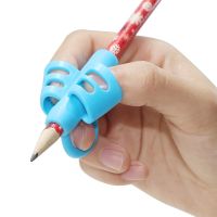 6pcs Pen Grip Two-finger Grip Silicone Baby Learning Writing Tool Writing Pen Writing Correction Device Children Stationery Gift - Stationery Set - AliExpress