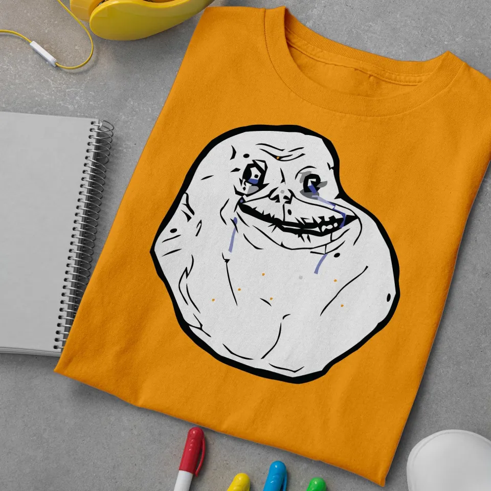 Forever alone - internet meme' Women's T-Shirt
