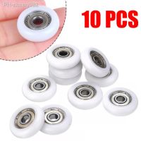 10pcs Diameter 19mm/23mm/25mm Fasteners Bathroom Bearing Door Runner Sliding Shower Door Roller Pulley Replacement Part