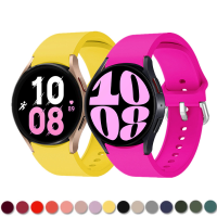 Strap For Samsung Galaxy Watch 6 5 4 44mm 40mm/4 classic 46mm 42mm wristband 20mm Silicone Bracelet Galaxy Watch 5 pro 45mm Band