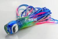 【hot】♠ 32CM/200G Skirt Bait Fishing Marlin Tackle Tuna Lures Sea Trolling