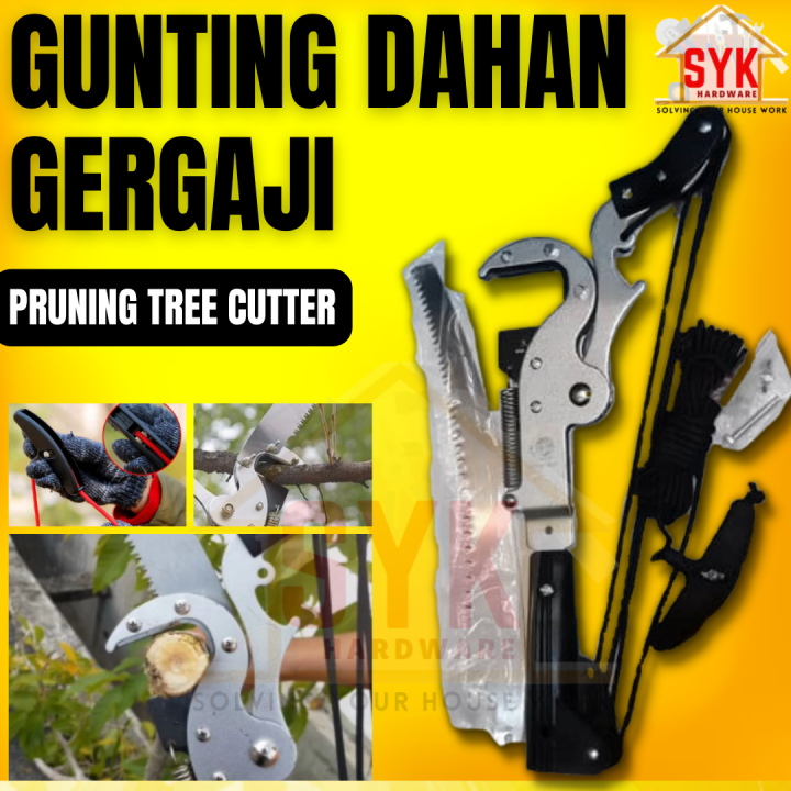 Gunting Dahan Pokok Dan Gergaji Lazada 