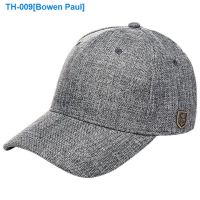 ◆❂ Big head circumference hat the spring and autumn period and the flax baseball cap elderly outdoor leisure cap plus-size fashion tide restoring ancient ways