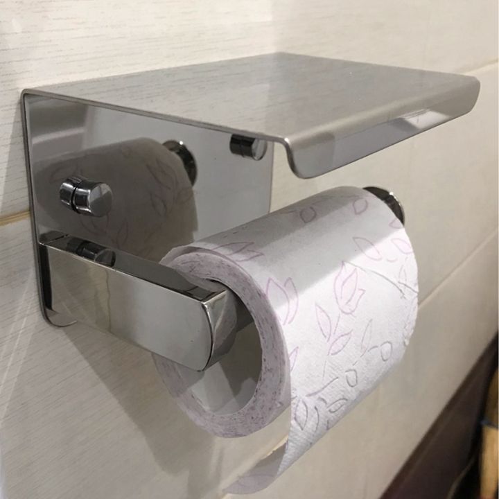 sus-304-stainless-steel-toilet-paper-holder-with-phone-shelf-bathroom-tissue-holder-toilet-paper-roll-holder