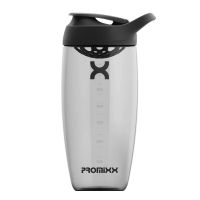 Promixx Pursuit Eco-Shaker Bottle - Black - 24oz ขวดน้ำพกพา กระติกน้ำ ความจุ 700ml.