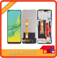 Origianl 6.5 "สำหรับ OPPO A73 5กรัม CPH2161สัมผัสหน้าจอ LCD อะไหล่ทดแทนประกอบหน้าจอดิจิตอล