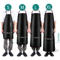 【hot sale】▽ D13 Labor Protection Apron Waterproof Oil-Proof Apron Apron Kitchen Canteen Rice Extended PVC Leather Apron Industrial Halter Apron