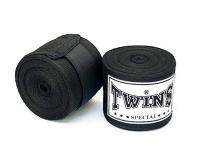 Twins Special ผ้าพันมือ 1คู่ Elastic Cotton 4.5M CH-5 Hand Wraps Bandage Boxing MMA Muaythai Gloves  มวยไทย นวม