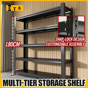 5 Tier Heavy Duty Boltless Adjustable Racks Steel Storage Shelf Warehouse  Garage Units Shelving Metal Storage Shelves Rack - China Storage Rack,  Metal Rack