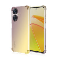 Thinmon เคสไล่ระดับสี C55สำหรับ OPPO Realme ซิลิโคนครอบ TPU นุ่มปลอกฝาครอบด้านหลังกันกระแทกเคสมือถือ