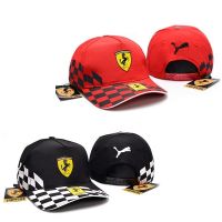 COD DSFGERRTYTRRE Ferrari Racing Hat 2022 New Fashion Adjustable Baseball Cap Black/red Motorsport Hats