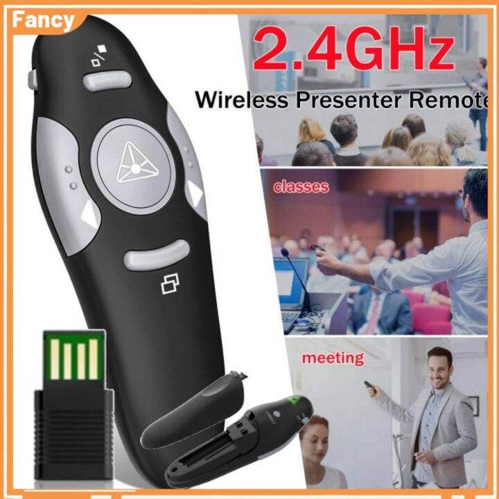 Fancy store PowerPoint pointer Presenter 2.4GHz Wireless USB RF Remote