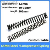 65 Mn Manganese Steel Long 305mm Compression Spring Y-shaped Pressure Springs Customized Wire Dia 1.8mm Outer Dia 10- 28mm