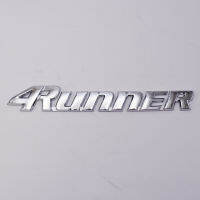 โลโก้ แต่งรถ อักษรแต่ง Logo "4RUNNER" สีโครเมี่ยม