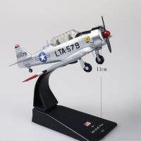 โมเดลนักสู้1/72 LT-6G T6 Skala Perang Dunia II Amerika 1953โมเดล Texan Pesawat Tempur Angkoleksi Mainan Pesawterbang