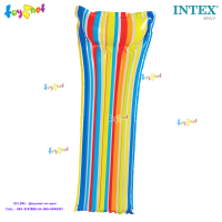 Intex ส่งฟรี แพยางแอ็คชั่นพริ๊นท์ ลายตรงหลากสี รุ่น 59711